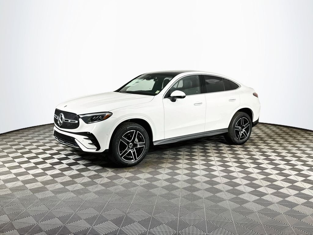 New 2026 Polar White Mercedes-Benz GLC 300 Coupe image 3