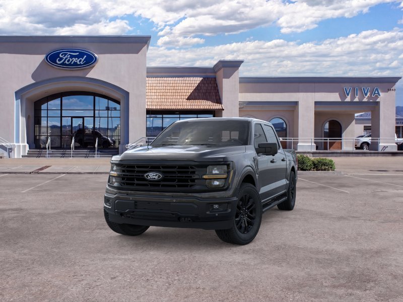 New 2026 Agate Black Metallic Ford XLT image 2