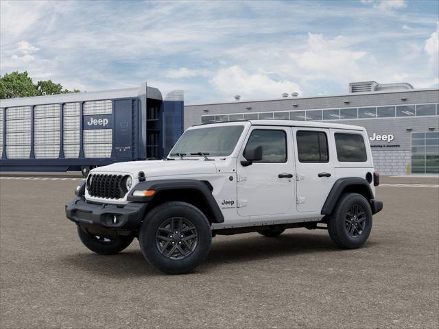 New 2026 Bright White Clear-Coat Exterior Paint Jeep Sport S image 13