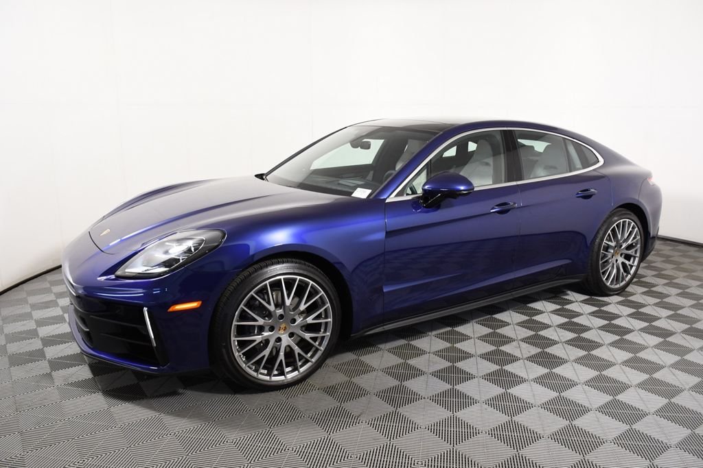Used 2024 Gentian Blue Metallic Porsche 4 image 2