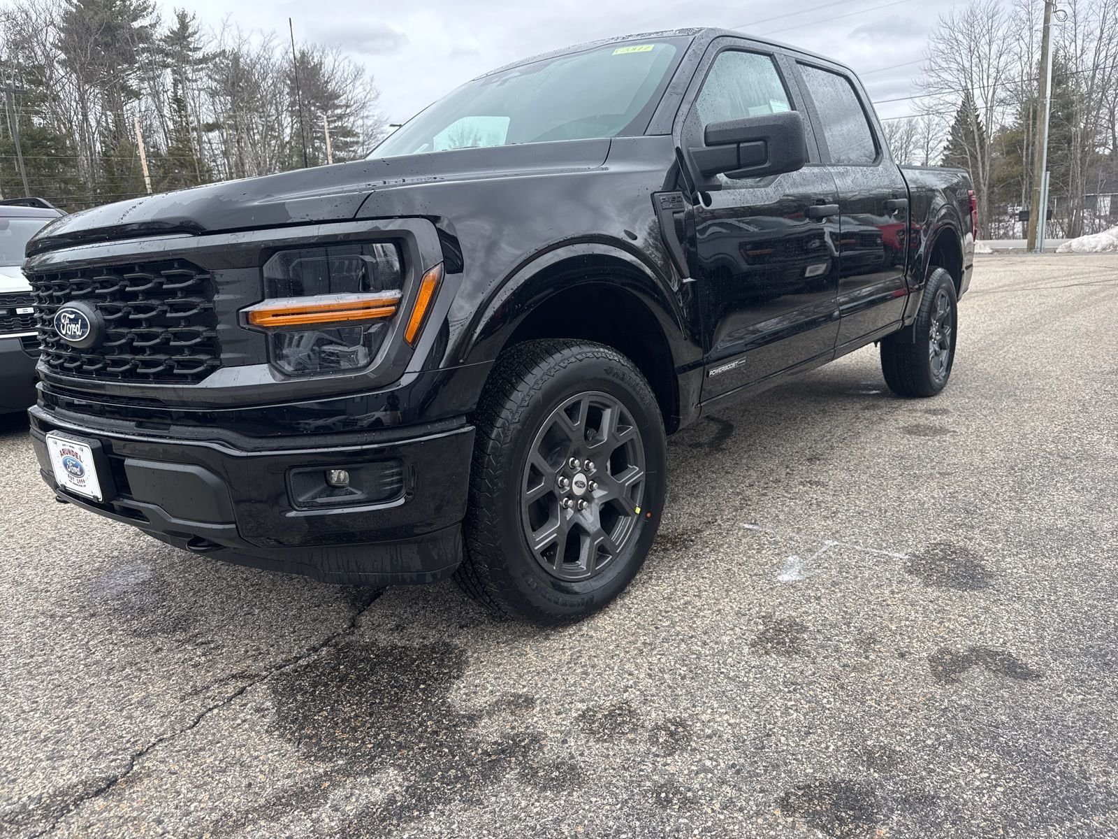 New 2026 Agate Black Metallic Ford STX® image 1