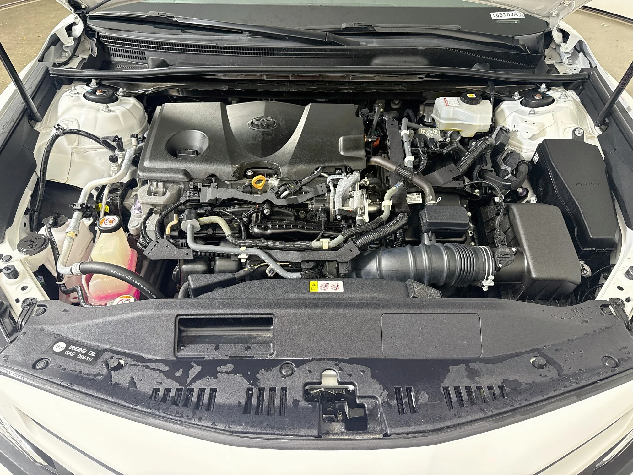 Certified Used 2020 Super White Toyota Hybrid SE image 28