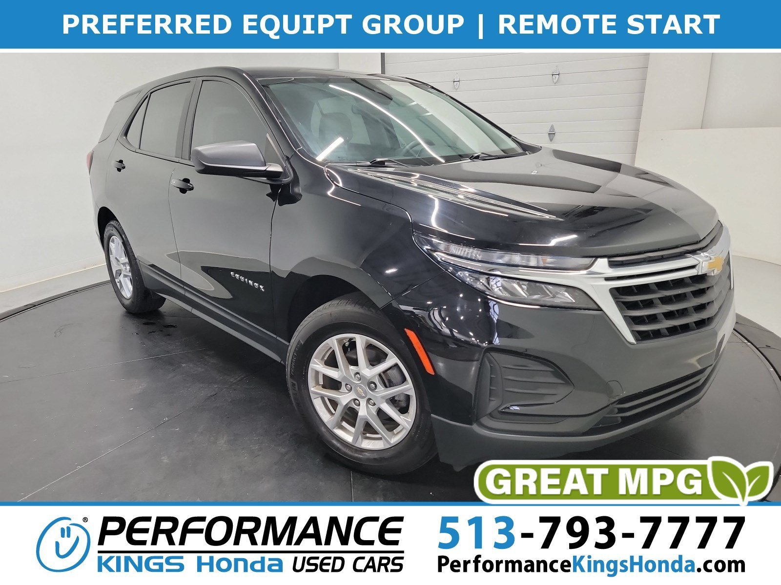 Used 2024 Mosaic Black Metallic Chevrolet LS image 1