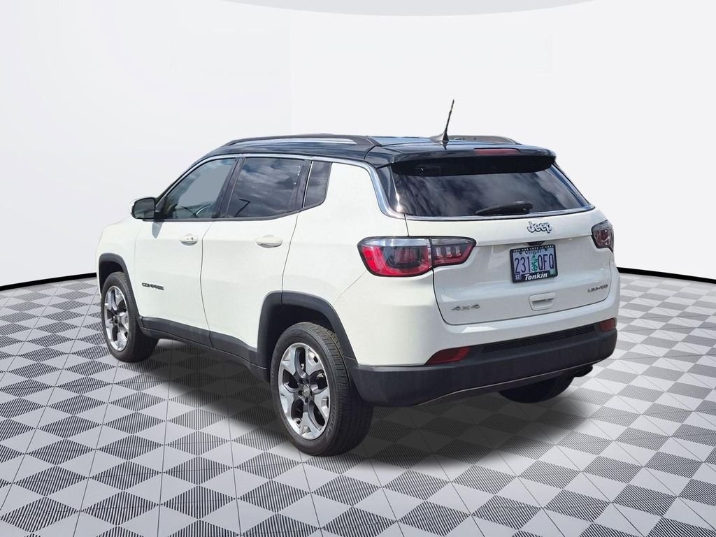 Used 2020 White Clearcoat Jeep Limited image 4