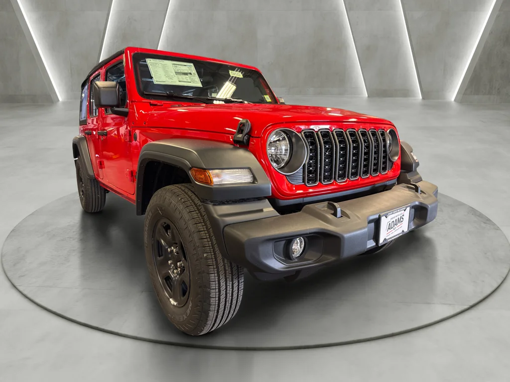 New 2026 Firecracker Red Clearcoat Jeep Sport image 1