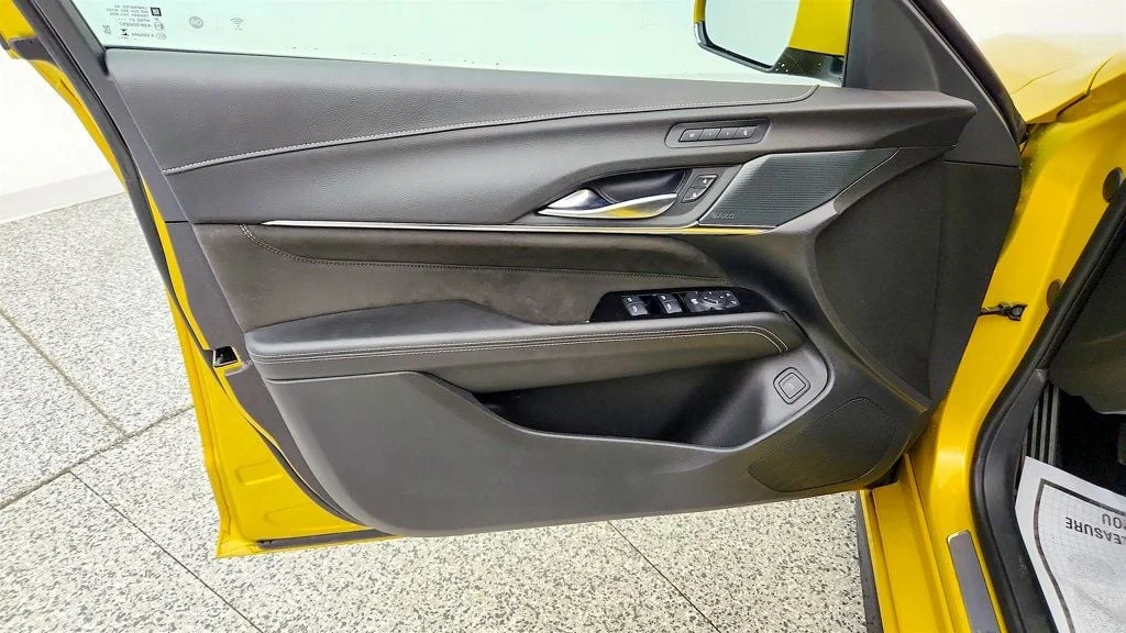 Used 2024 Cyber Yellow Metallic Cadillac 4dr Sedan Blackwing w/ High End Leather Seating & Technology Pkg image 10