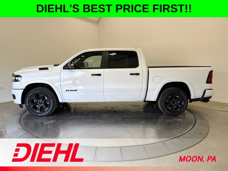 New 2026 Bright White Clear-Coat Exterior Paint RAM Big Horn/Lone Star image 4