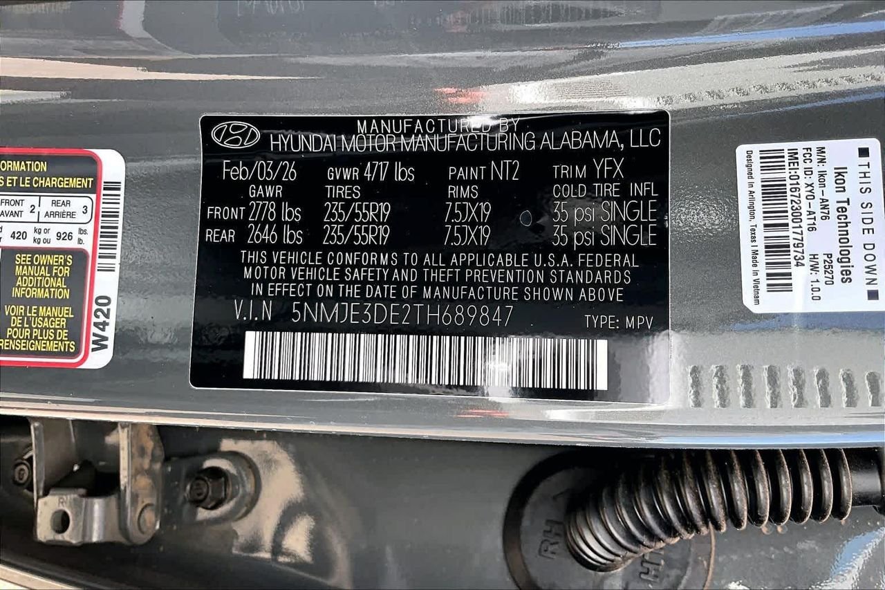 New 2026 Hampton Gray Hyundai Limited image 21