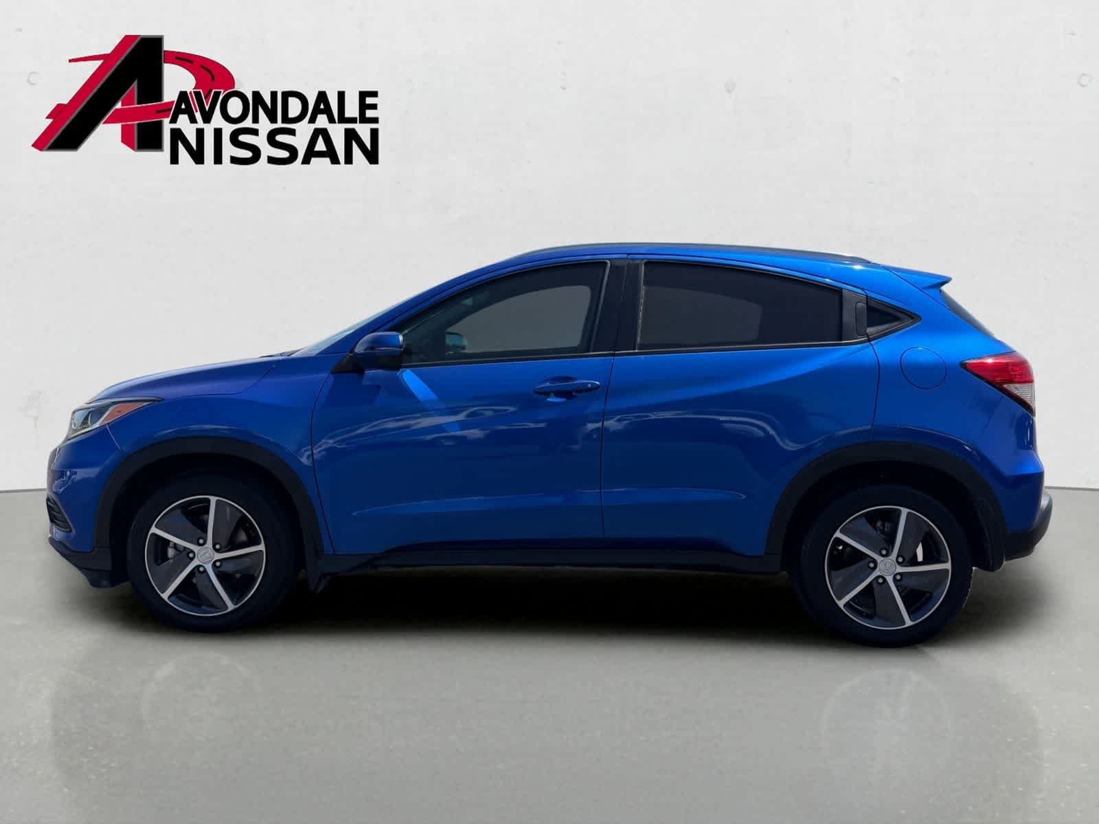 Used 2021 Aegean Blue Metallic Honda EX image 2