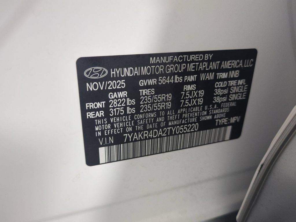 Used 2026 White Hyundai Limited image 40