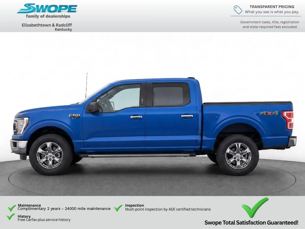 Used 2020 Velocity Blue Ford XLT image 9