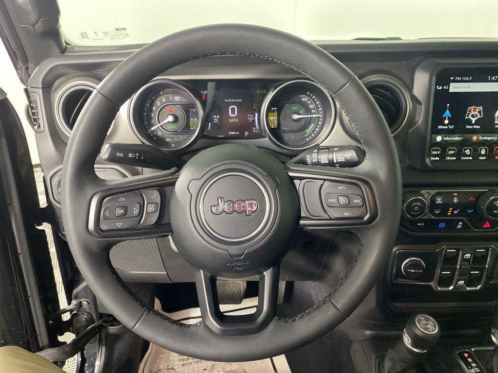 Used 2023 Black Clearcoat Jeep Base 4xe image 23
