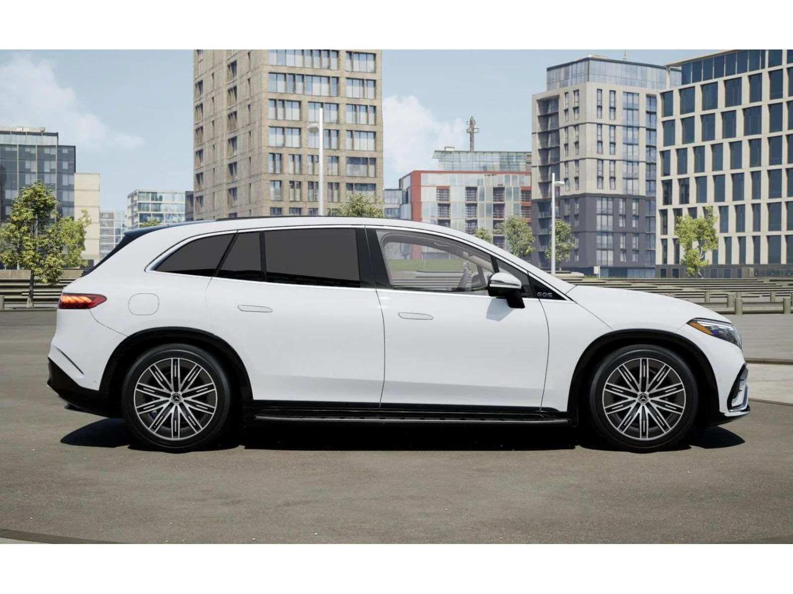 Certified 2024 Mercedes-Benz EQS SUV Base with VIN 4JGDM2EB9RA030290 for sale in Hempstead, NY