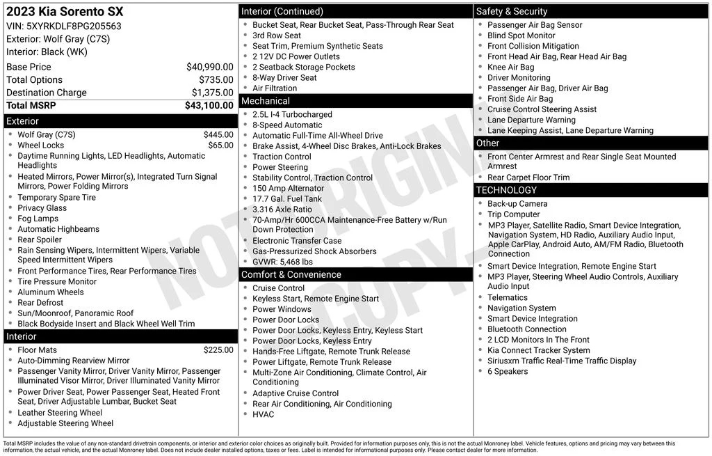 Used 2023 Gray Kia SX image 43