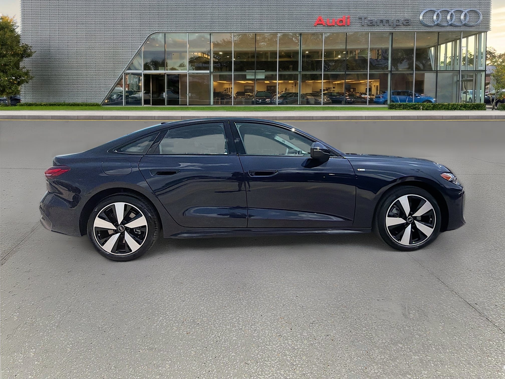 New 2026 Firmament Blue Metallic Audi Premium Plus image 2