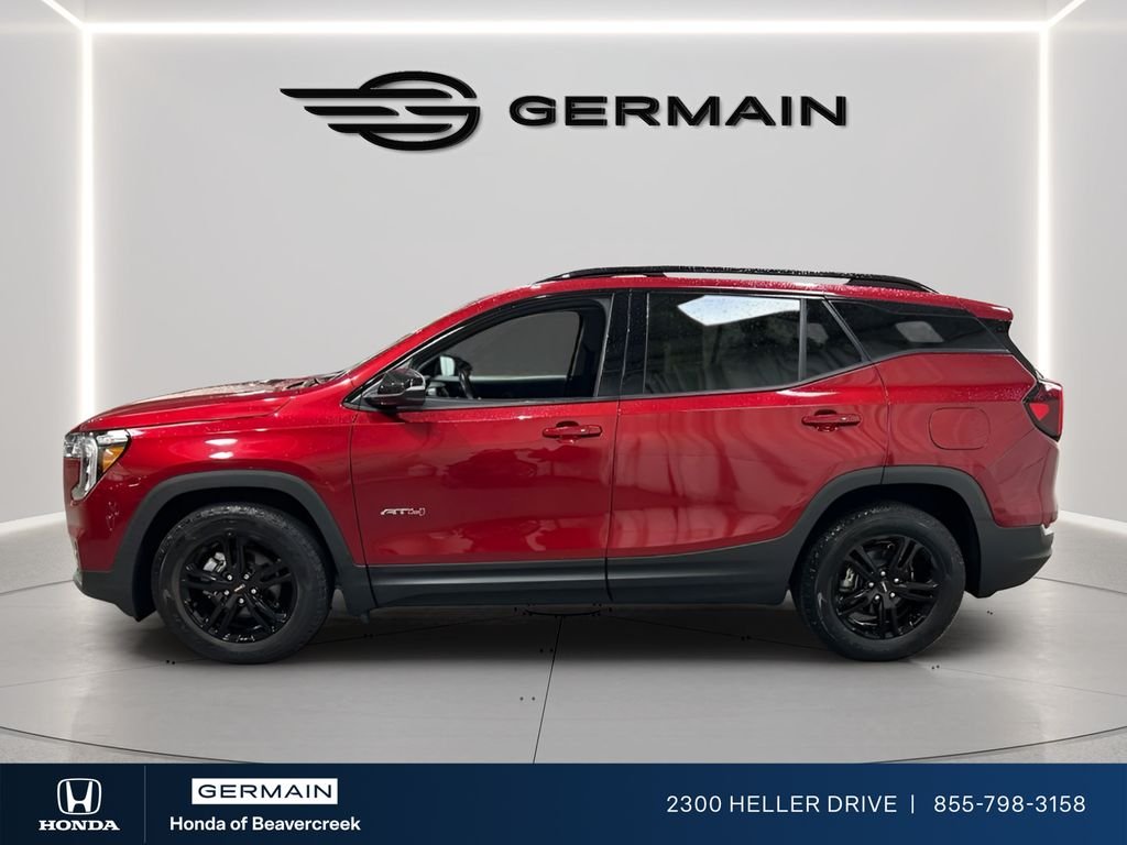 Used 2023 Volcanic Red Tintcoat GMC AT4 image 5