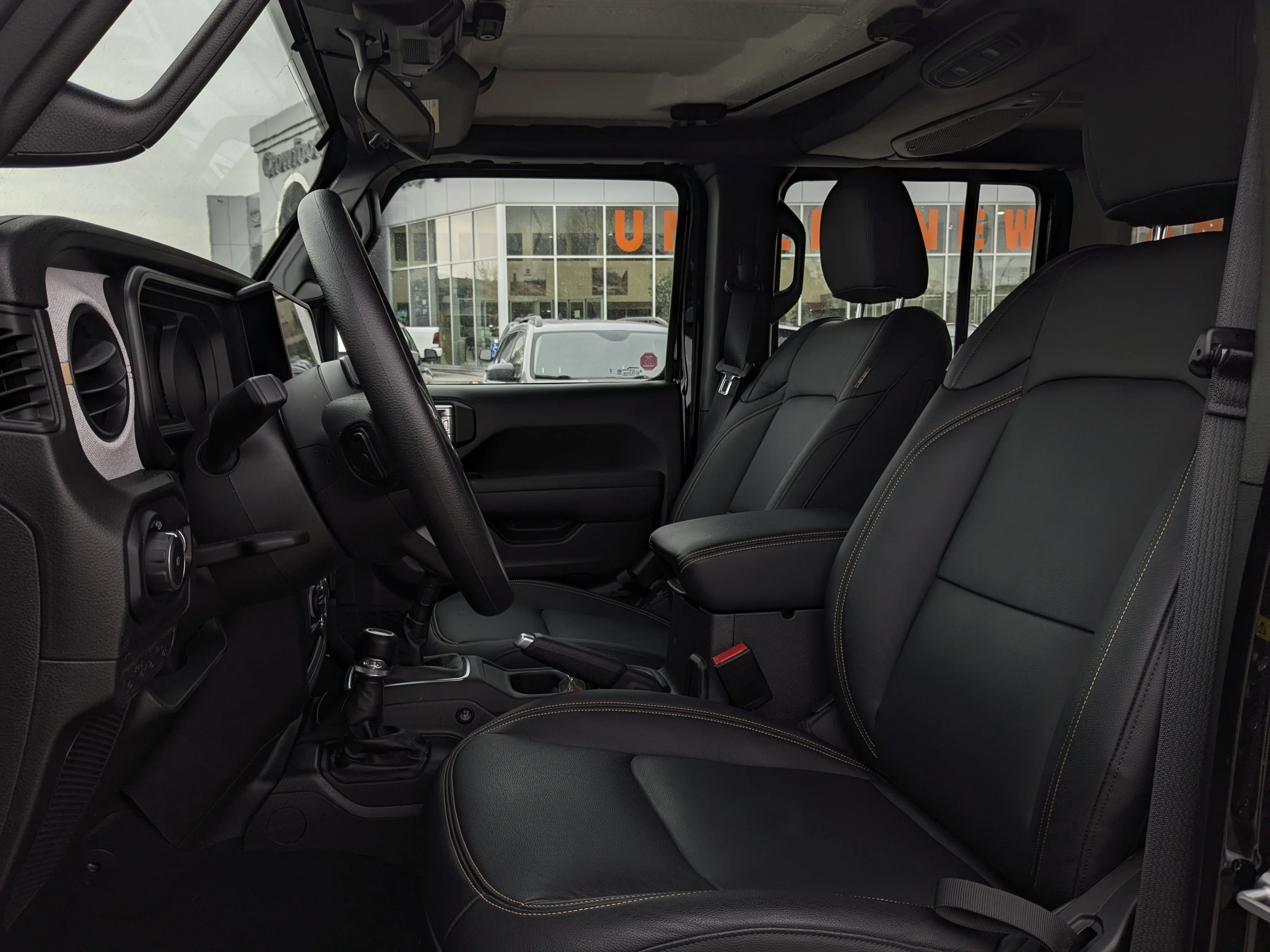 Used 2025 Black Jeep Sport - - Pkg 23B  - Black Paint  - 3.6L Pentastar V6  - 12.3 Touchscreen  & More image 12