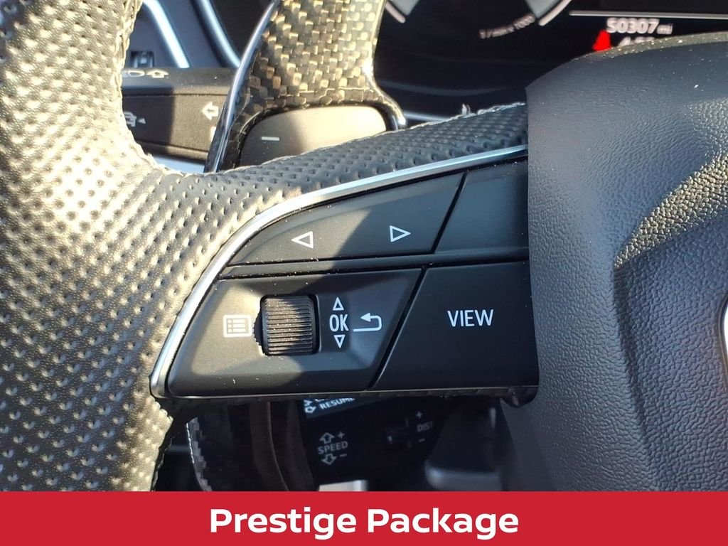 Used 2021 Navarra Blue Metallic Audi 3.0T Prestige w/ s-sport & navigation image 18