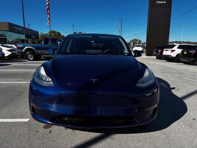 Used 2021 Tesla Model Y Long Range with VIN 5YJYGDEEXMF122219 for sale in Council Bluffs, IA