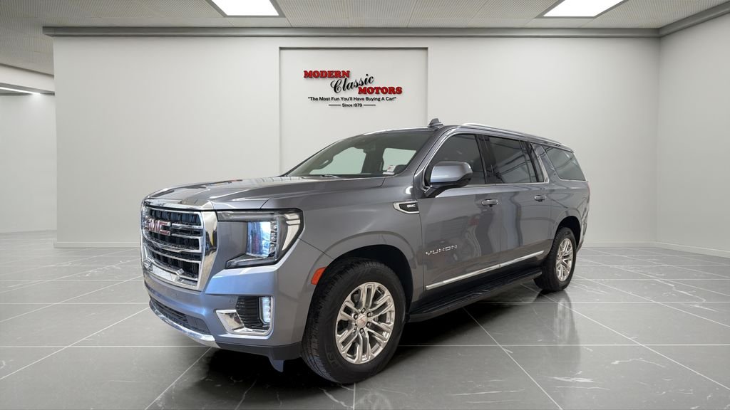 Used 2021 Gray GMC SLT image 3