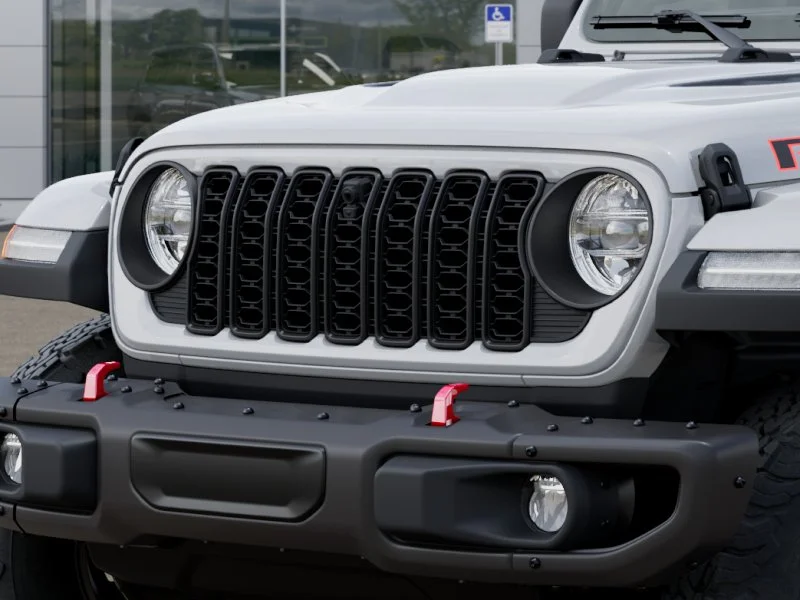 New 2025 Bright White Clearcoat Jeep Rubicon X image 45