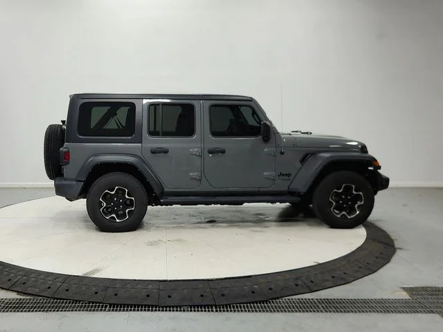 Used 2021 Gray Jeep Unlimited Sport image 9