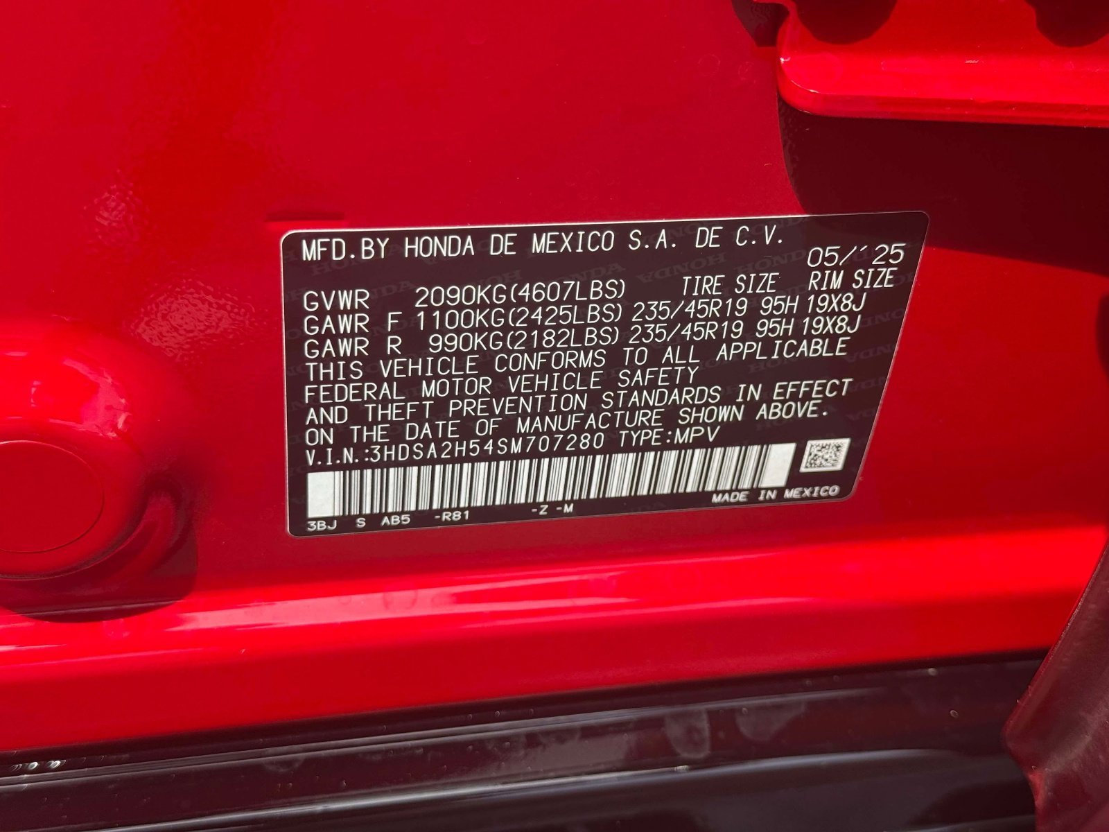 Certified Used 2025 Milano Red Acura AWD A-SPEC image 50