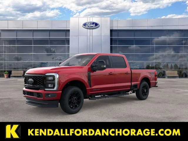 New 2026 Ruby Red Metallic Ford Lariat image 1
