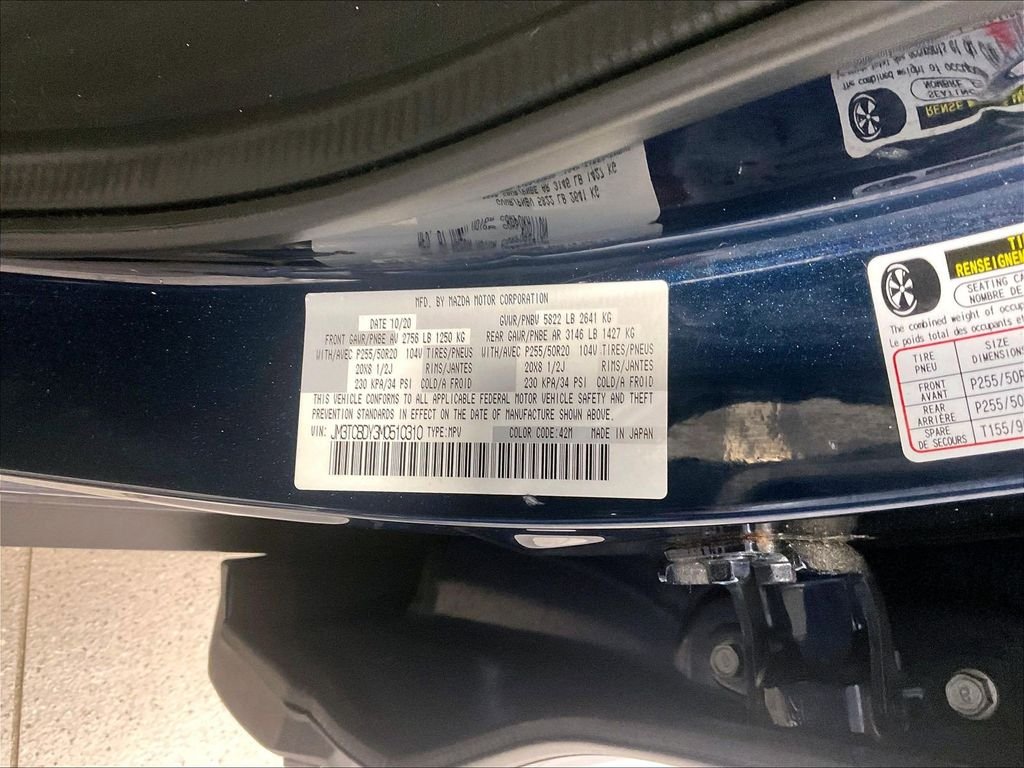 Used 2021 Blue Mazda Grand Touring image 37
