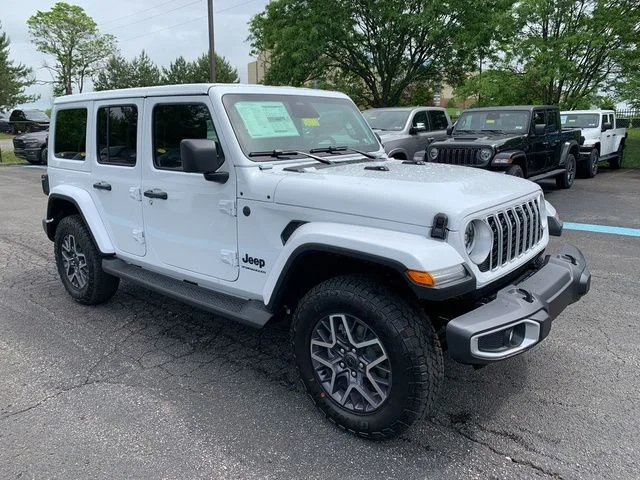 New 2026 Bright White Clearcoat Jeep Sahara image 10