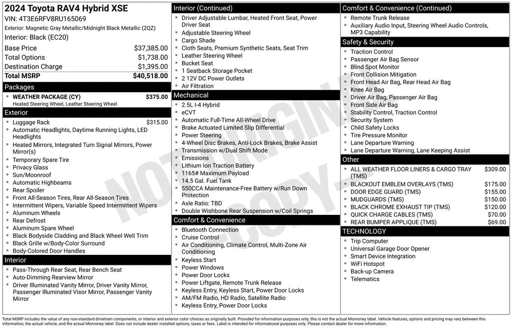 Used 2024 Gray Toyota XSE image 27