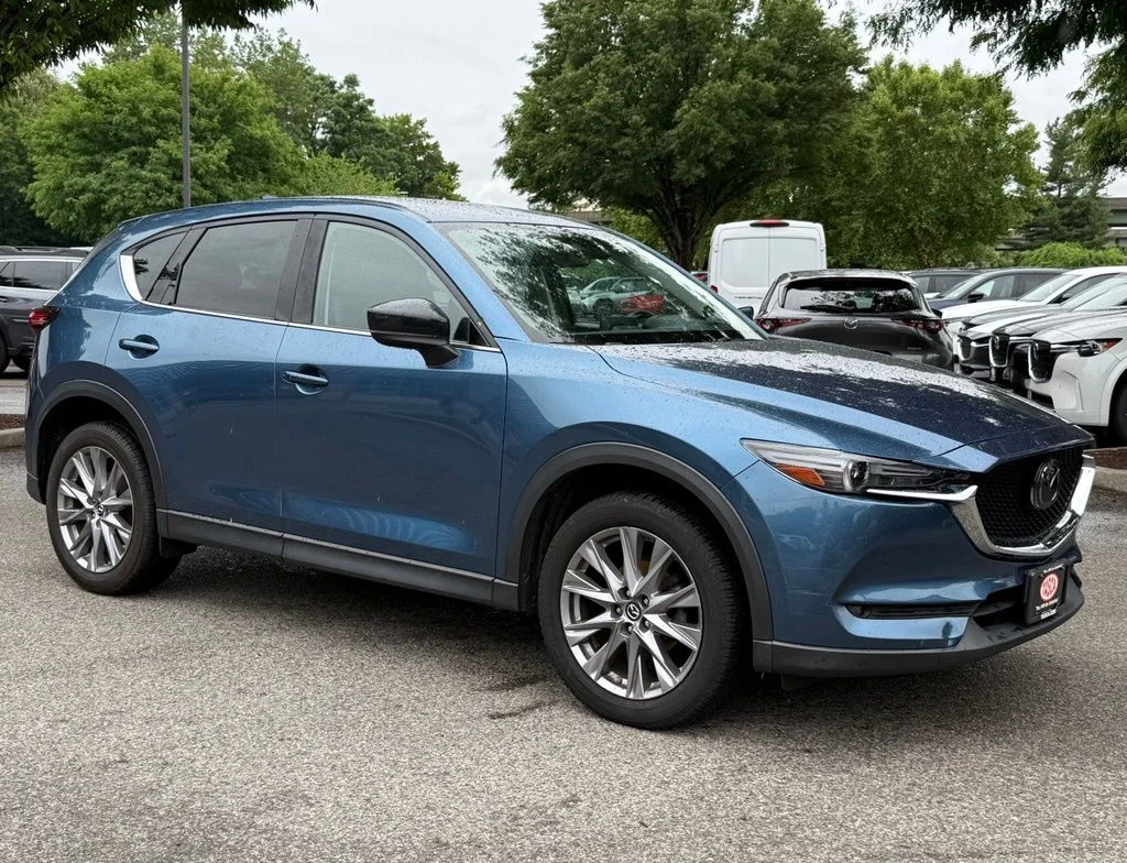 Used 2019 Blue Mazda Grand Touring image 1