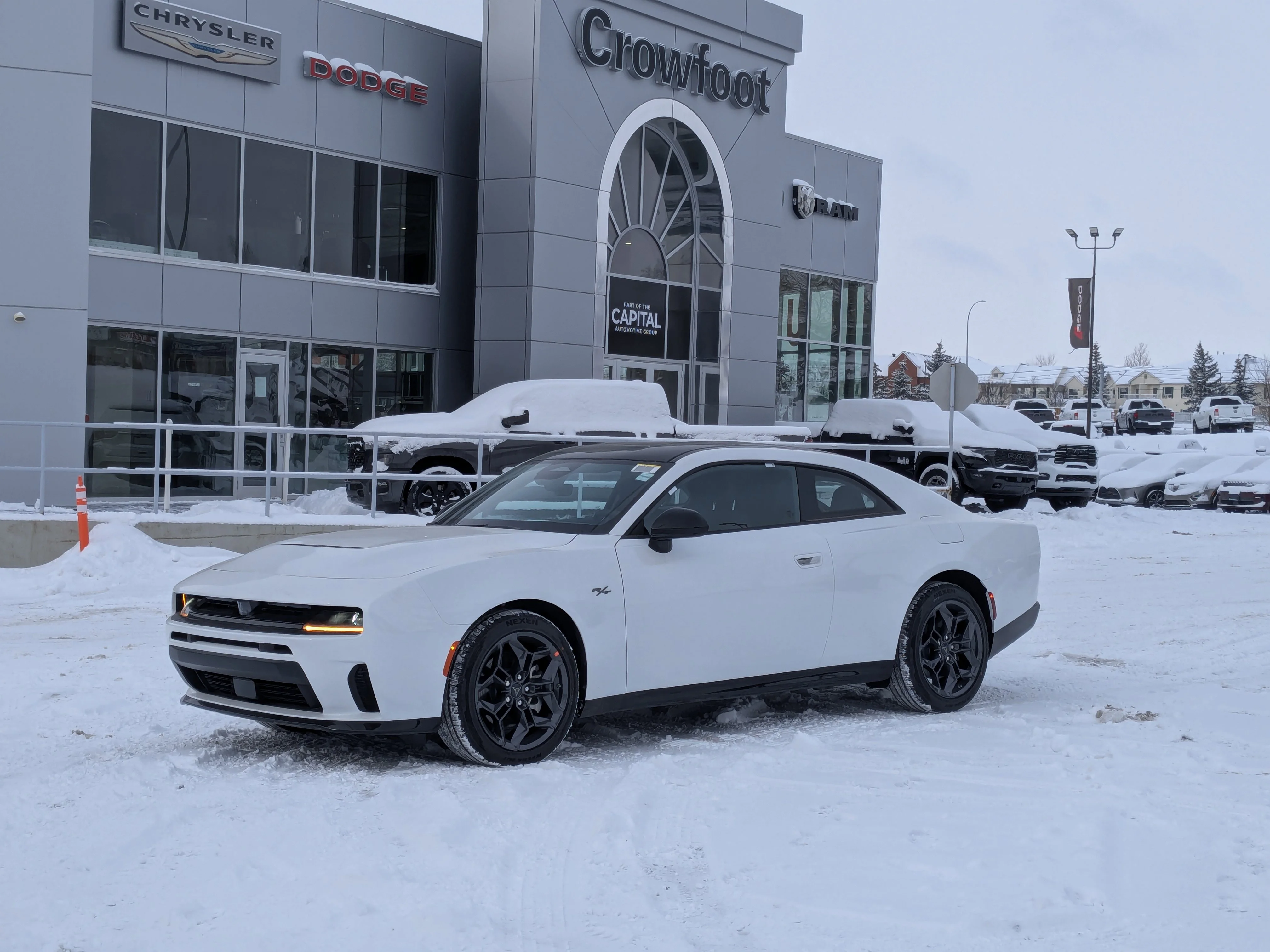 New 2026 White Dodge R/T - - Blacktop Pack - Hurricane Turbo - 20 Black Wheels - AWD & tons more! image 1