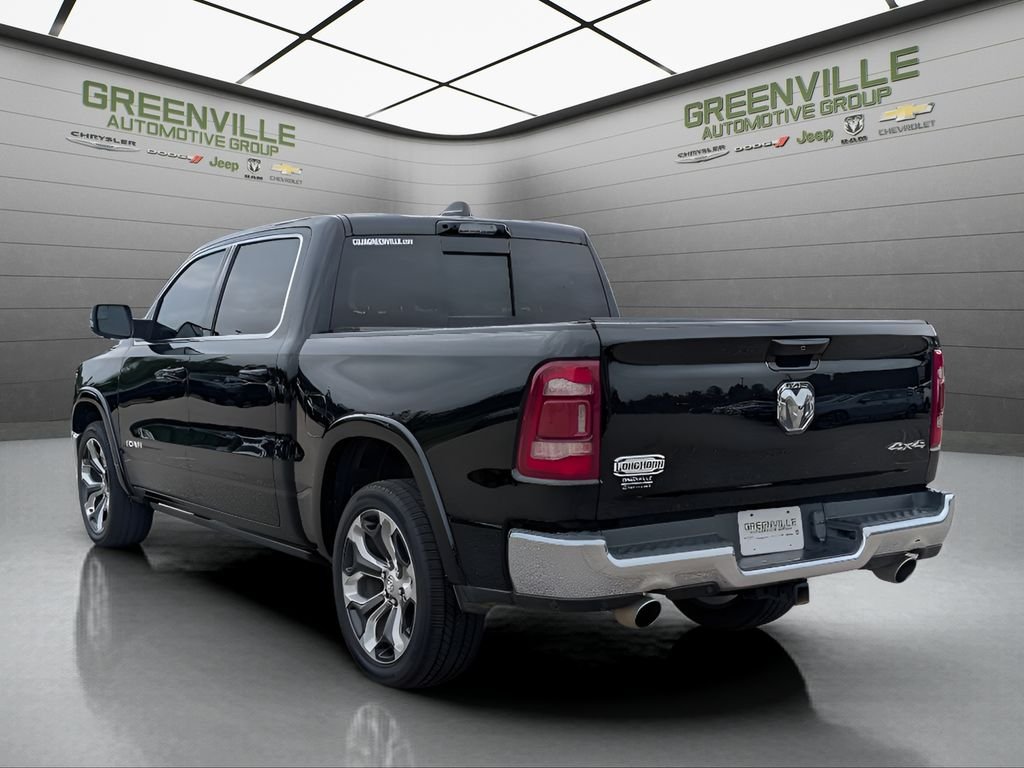 Used 2023 Diamond Black Crystal Pearlcoat Ram Longhorn image 6