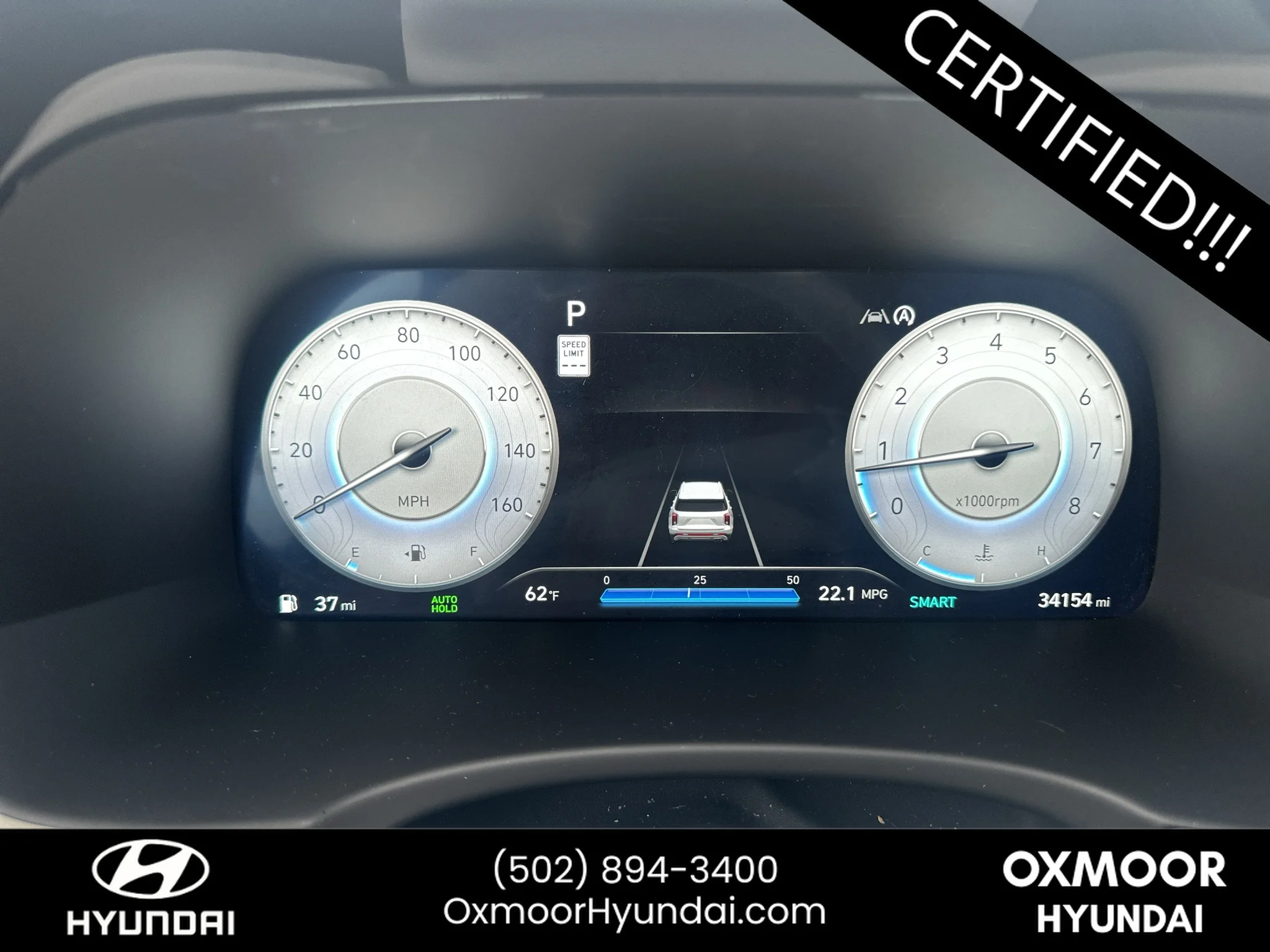 Used 2024 Moonlight Cloud Hyundai Limited image 8