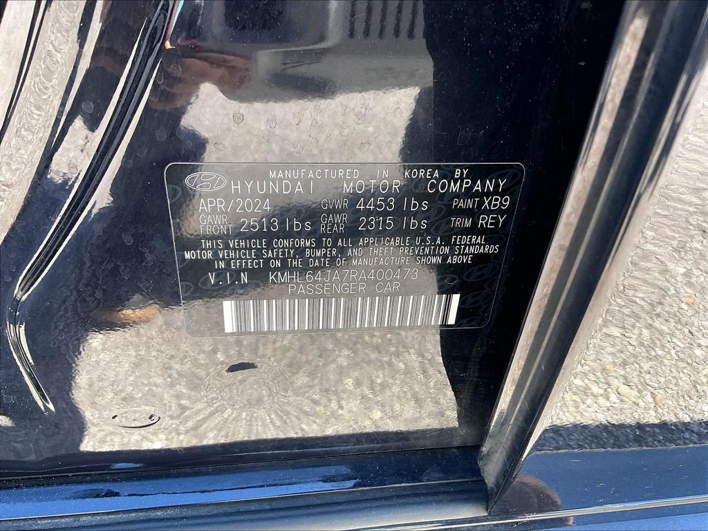Used 2024 Carbon Blue Hyundai SEL image 30