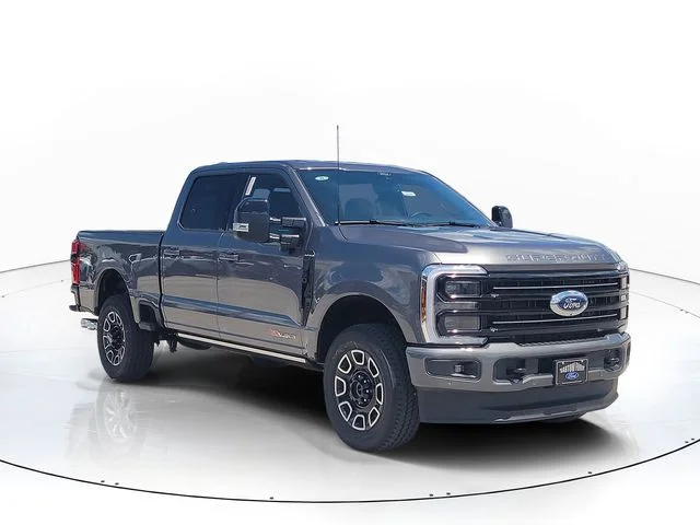 New 2026 Gray Metallic Ford Platinum image 3