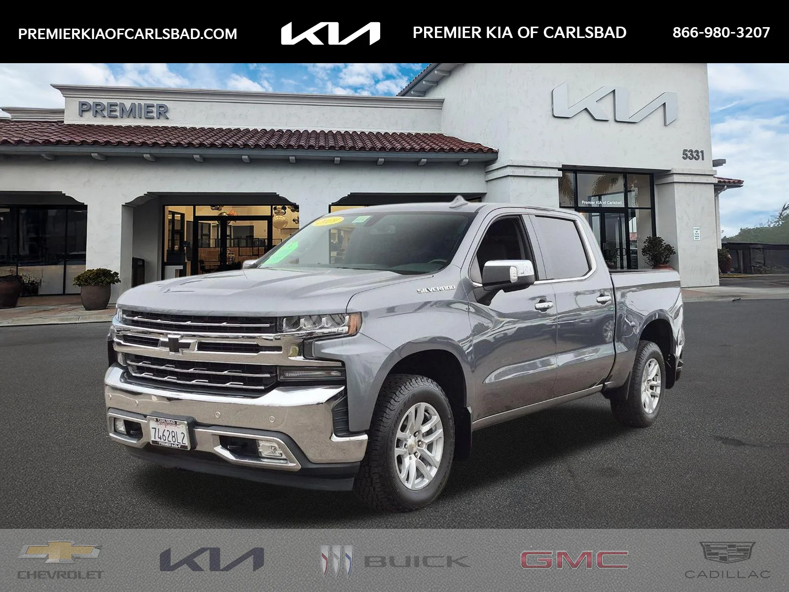Used 2019 Gray Chevrolet LTZ image 1