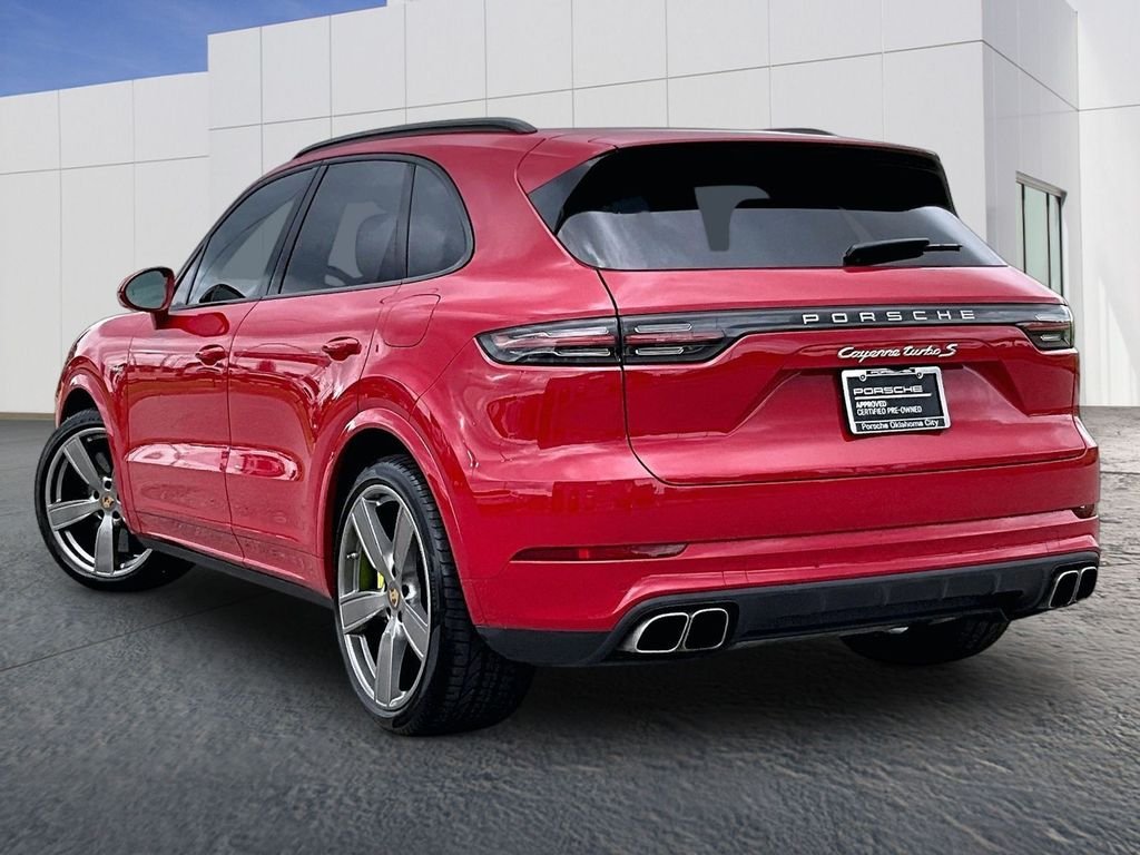 Used 2022 Red Porsche Turbo S image 3