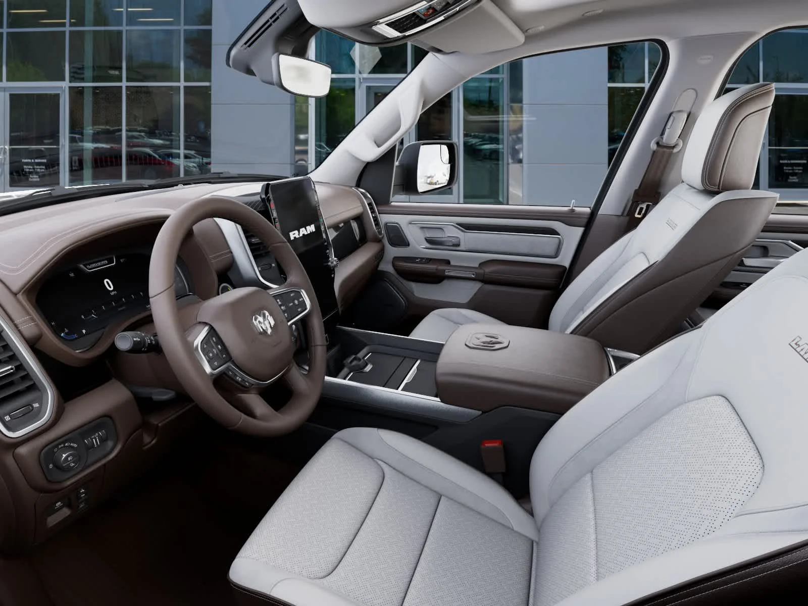 New 2026 Granite Crystal Metallic Clear-Coat Exterior Paint RAM Laramie image 22