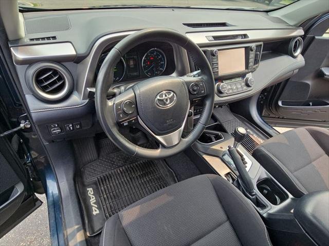 Certified Used 2018 GALACTIC AQUA Toyota Hybrid XLE image 19