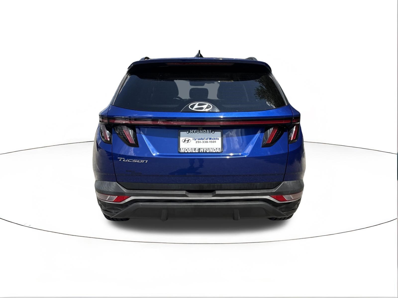 Certified Used 2023 Intense Blue Hyundai SEL image 4