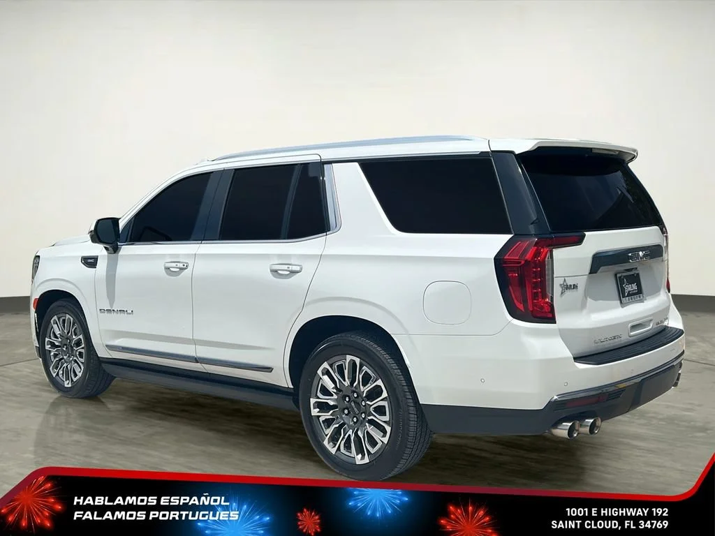 Used 2023 White Frost Tricoat GMC Denali Ultimate image 4
