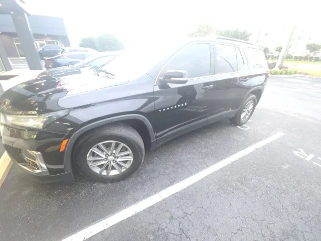 Used 2022 Black Chevrolet LT Leather image 2