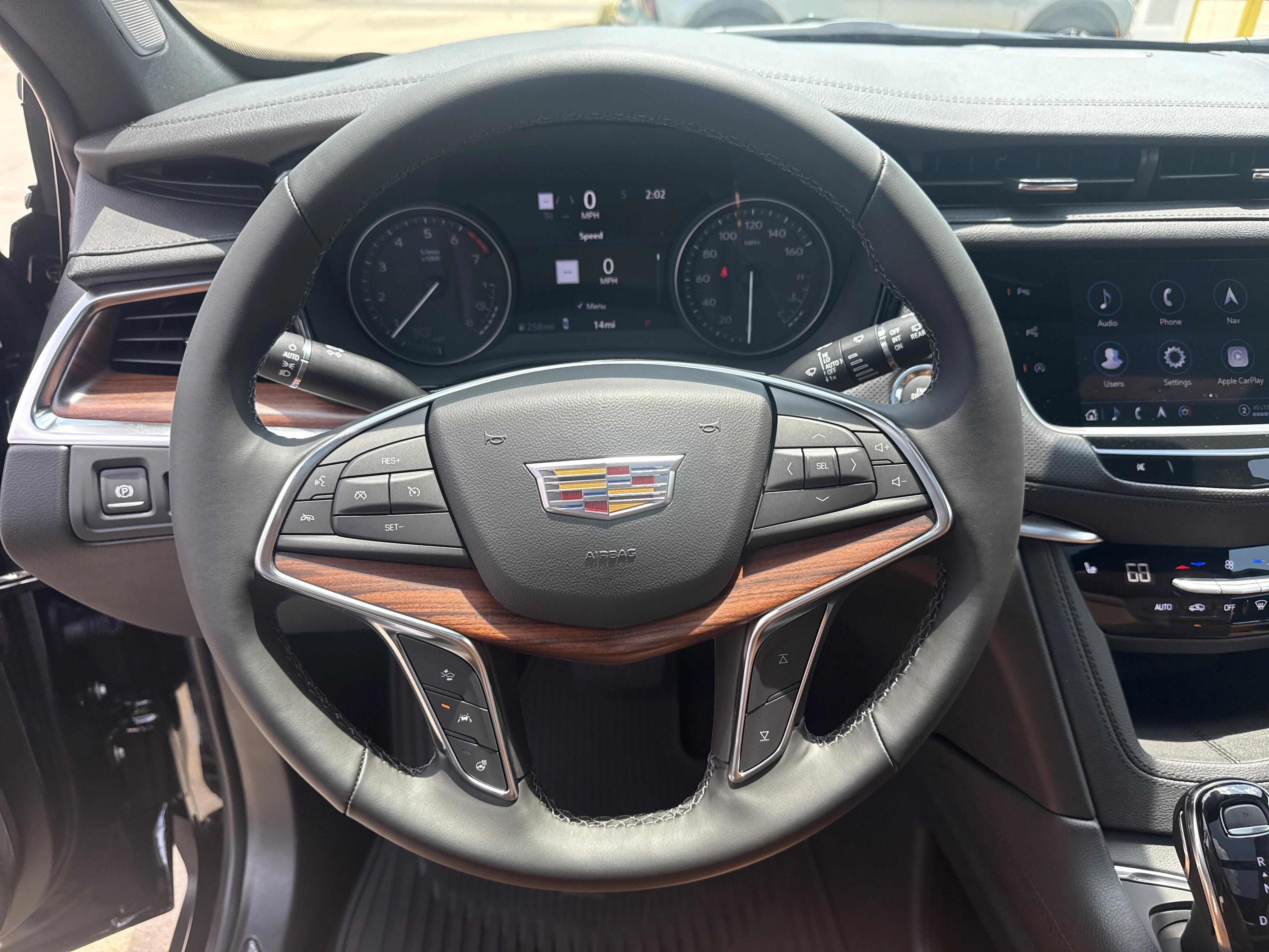 New 2026 Stellar Black Metallic Cadillac FWD Premium Luxury image 13