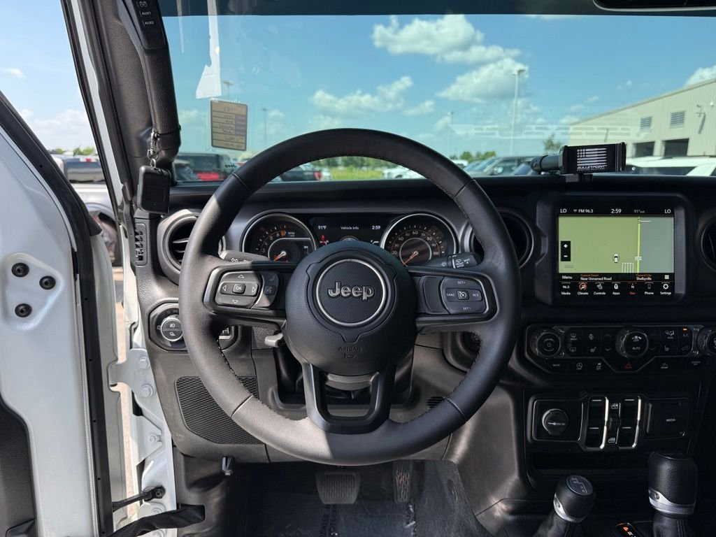Used 2023 Bright White Clearcoat Jeep Willys image 13