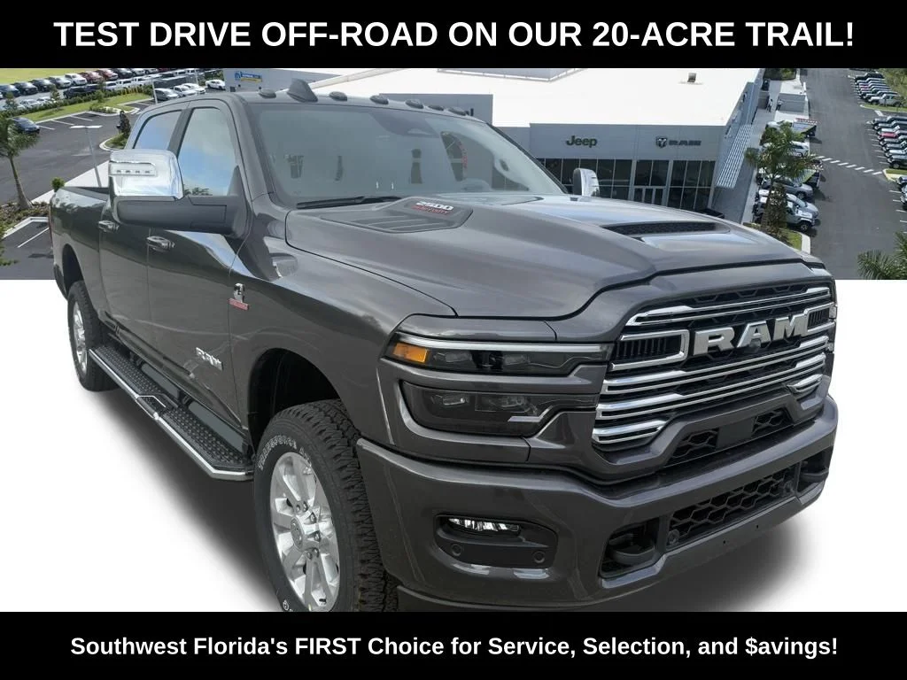 New 2026 Granite Crystal Metallic Clear-Coat Exterior Paint RAM Laramie image 2