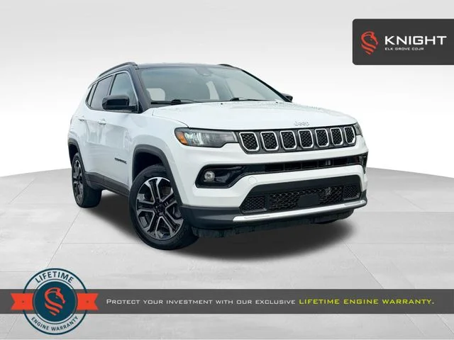 Used 2024 White Jeep Limited image 1