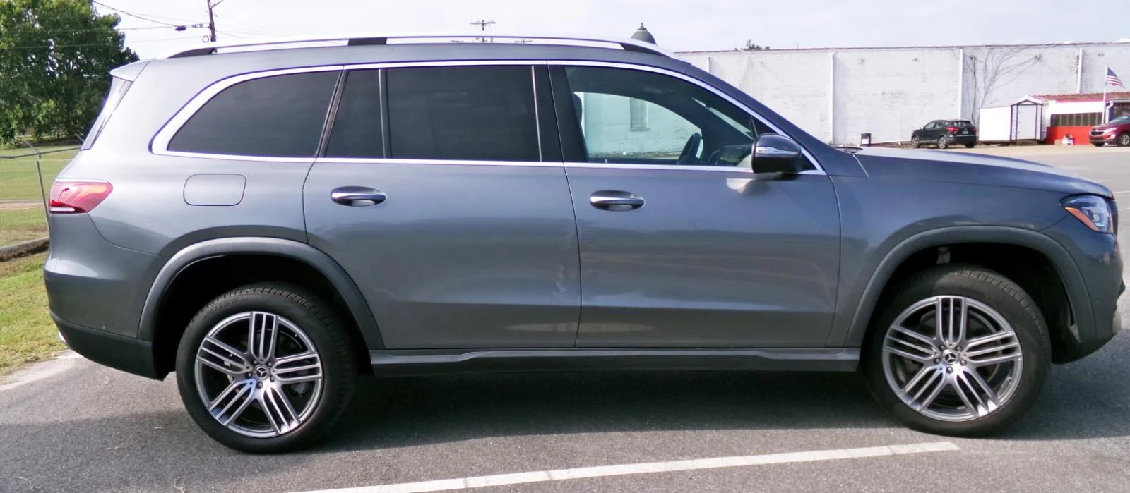 Used 2021 Selenite Grey Metallic Mercedes-Benz GLS 450 image 5
