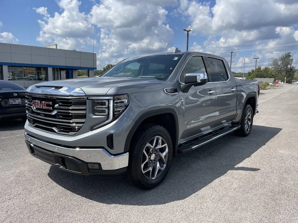 New 2026 Sterling Metallic GMC SLT image 8